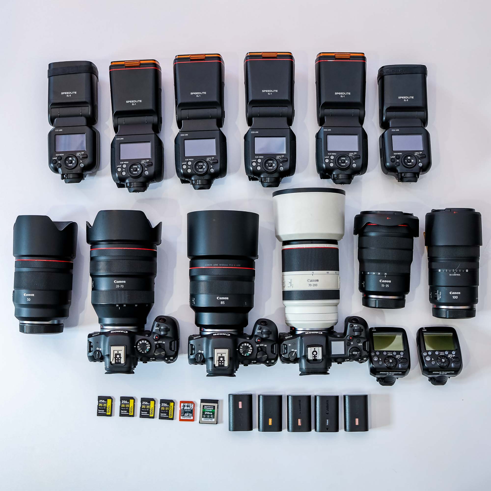 My Wedding Photography Gear List