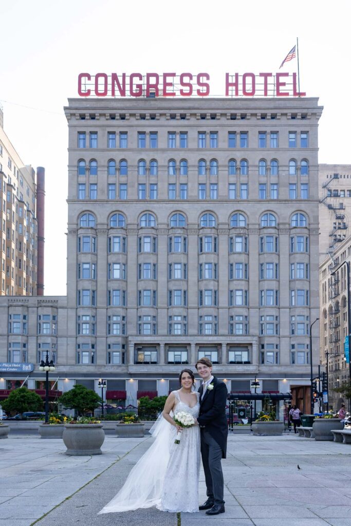 Congress Plaza Hotel Wedding Chicago