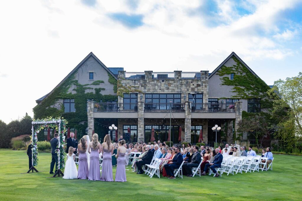 Makray Memorial Golf Club wedding