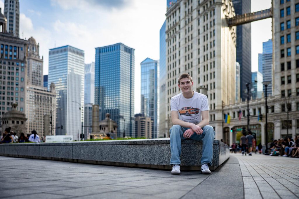 Senior Portraits Downtown Chicago