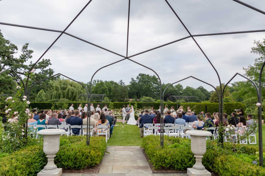 Rose Garden Wedding Ceremony