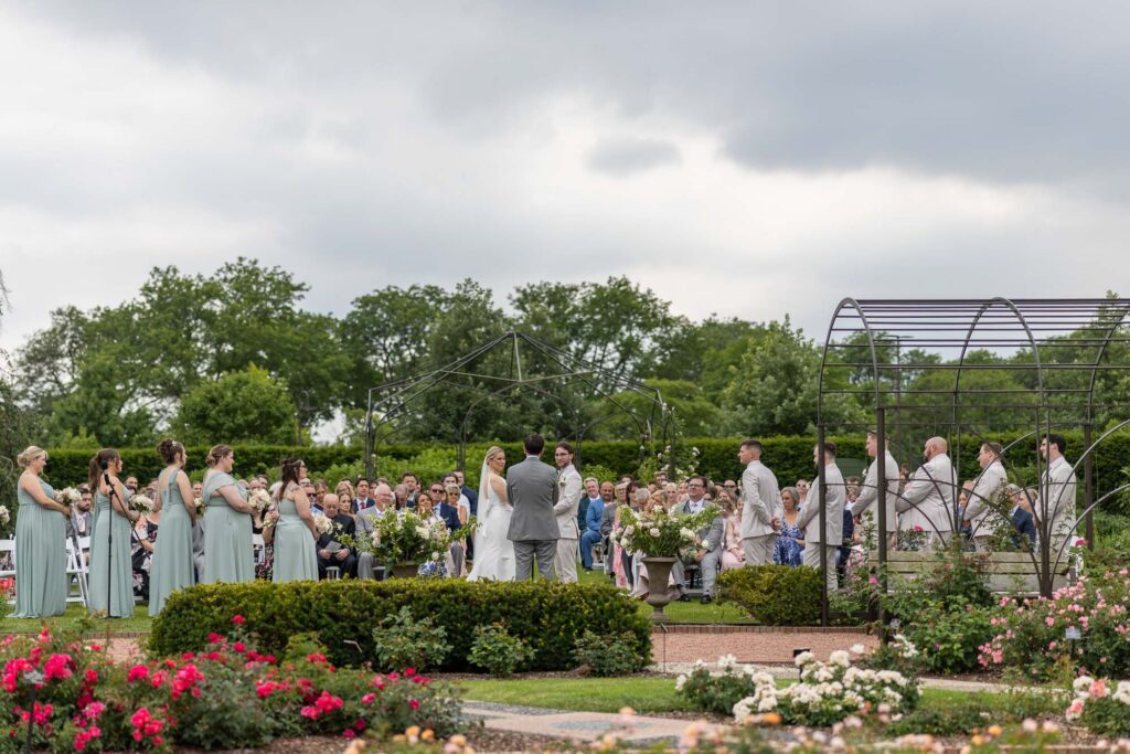 Rose Garden Wedding Ceremony